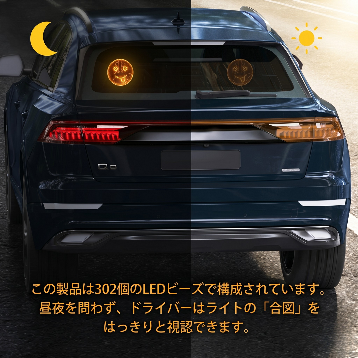 Kurubo™ 車用LEDジェスチャーパネル 🚗✨