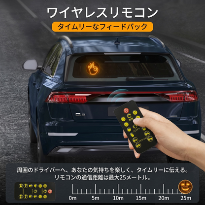 Kurubo™ 車用LEDジェスチャーパネル 🚗✨