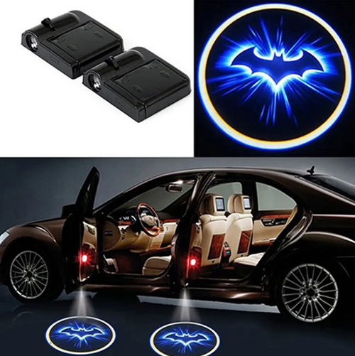 Kurubo™ 車用バットロゴ投影ライト 🦇✨